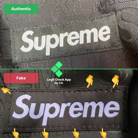 buy fake supreme bag|how to identify a false supreme.